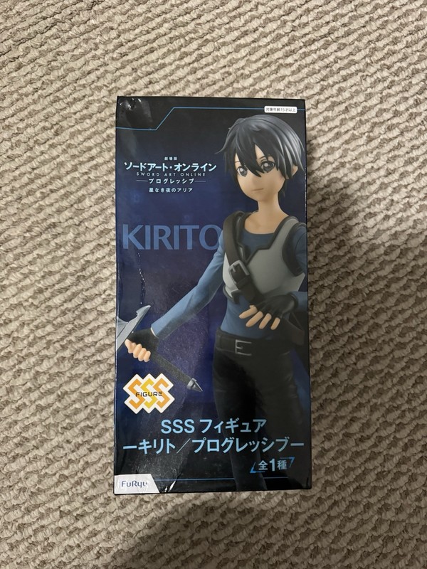 Furyu Sss Figure Sword Art Online Progressive Air IN The Starless Night Kirito