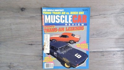 Muscle Car Review Magazine July 1989 Vol 6 No 4 Turbo Trans Am Buick GNX