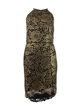 Adelyn Rae Women's Metallic Sheath Dress