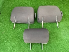 2012-2015 Toyota Tacoma Factory OEM 3 Rear Headrests Grey Gray Cloth 71940-04080