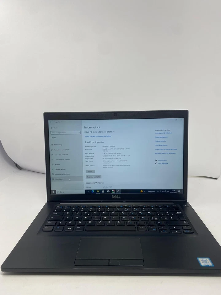 Dell Latitude 7490 14" i5 8350U RAM 8GB SSD 512GB - Immagine 2 di 4