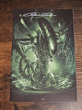 ALIEN #1 SIGNED BY CLAYTON CRAIN NIGHT VISION VARIANT
