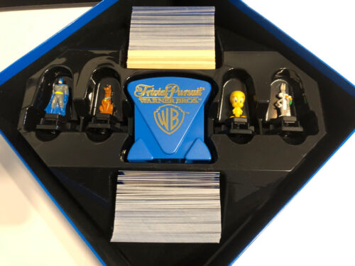 Warner Bros. Trivial Pursuit All-Family Edition Game 1999 Complete Hasbro - Picture 7 of 9
