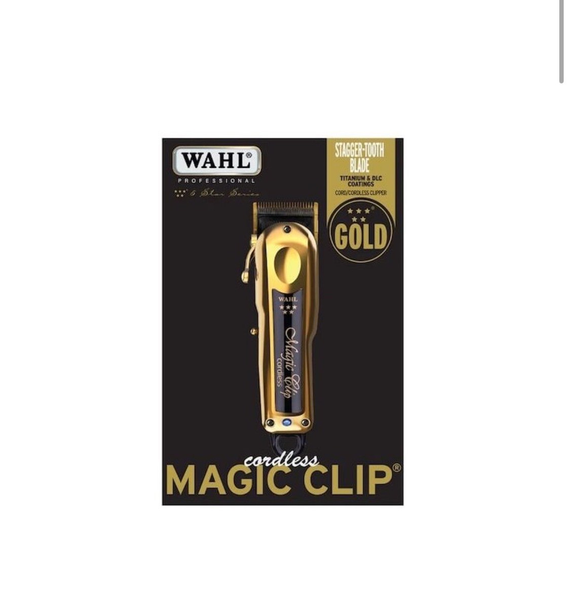 WAHL Magic Clip Gold Clipper Cordless Titanium | eBay
