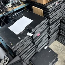 Lot of 5 Acer C771-C4TM N17Q6 Chromebook CELERON 3855U 1.6 4GB 32GB SSD 11.6IN