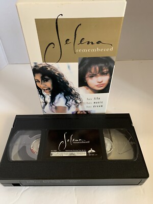 Selena - Remembered (VHS, 1995) Selena Quintanilla American Tejano
