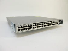 CISCO Catalyst WS-C3850-48U-L Switch 48 Port Gigabit PoE+ w/ 2 Power Supplies
