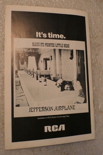 BILL GRAHAMS FILLMORE EAST PROGRAM 1969 THE BAND WHO SLY FAMILY LED ZEPPELIN - Picture 7 of 7