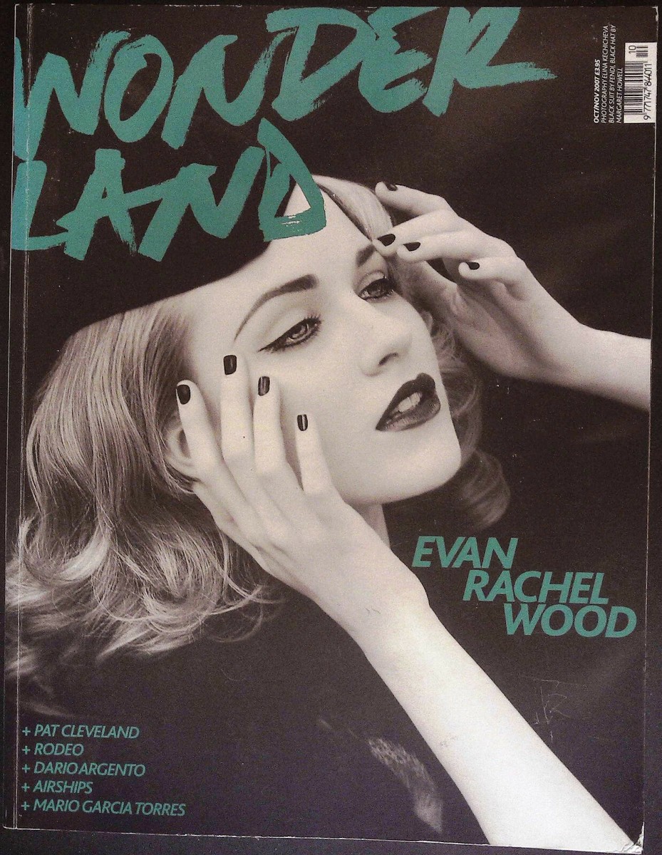 WONDERLAND #10 10/11 2007 EVAN RACHEL WOOD Giedre Dukauskaite