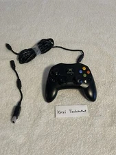 Authentic Microsoft Original Xbox Controller S and Breakaway Cable (excellent)