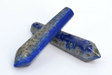 1 Pcs 52x8MM - 52x12MM Lapis Lazuli Beads Hexagonal Pointed A Natural Beads