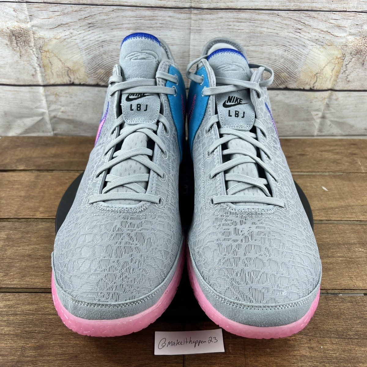 Nike Zoom LeBron NXXT Gen Wolf Grey Pink Spell DR8784-002 Men Size