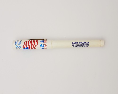 Vintage Original Harley 1970's Dealer Give-Away Ink Pen - HARRY MOLENAAR