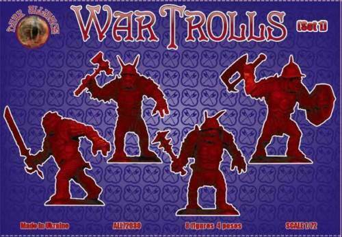 Alliance 72030 - 1/72 War Trolls Set 1 (Fantasy Series), scale plastic model kit - Picture 11 of 12
