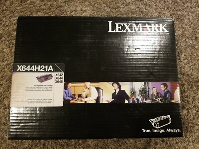 LEXMARK X644H21A Black High Yield Toner 21k