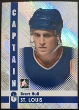 2011 - 2012 ITG Brett Hull Captain C Silver #11 Hockey Card