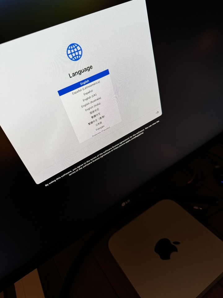 2020 Apple Mac Mini M1 Chip 3.2 GHz 16GB RAM 1TB SSD Silver Excellent