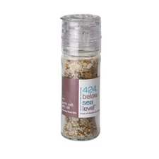 GOURMET GARLIC SALT WITH DRILL  FROM THE DEAD SEA 3.87OZ / 110 GRAMS