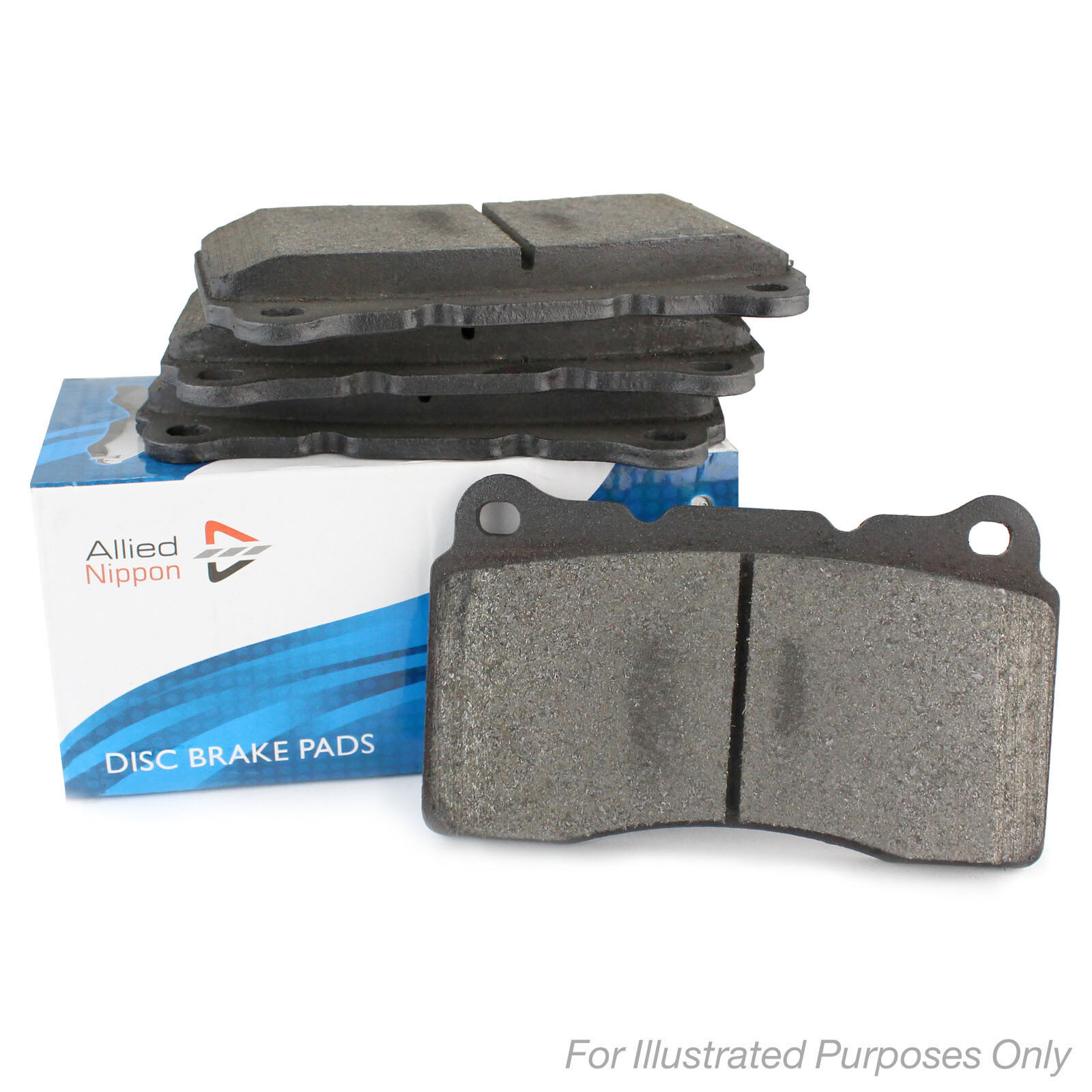 Allied Nippon Front Brake Pads Genuine OE Quality Service Replacement - ADB06079