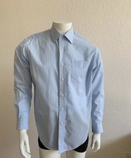 Lauren Ralph Lauren NON IRON Men  s Dress Long Sleeves Striped Dress Shirt