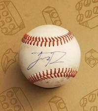 Autographed Baseball game used JACOB REIMER New York Mets 