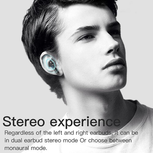 Słuchawki Bluetooth Podwójne słuchawki bezprzewodowe do Samsung Galaxy A30 A20S A50 - Zdjęcie 11 z 17