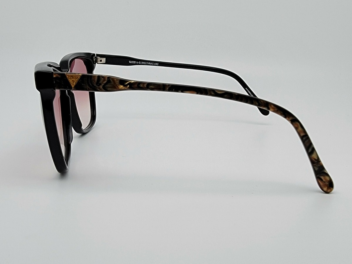 Guess by Marciano Gold Frame Sunglasses with Purple Gradient Lenses Marciano by Guess? #marciano #guess #eyewear #glasses #optical main image 4