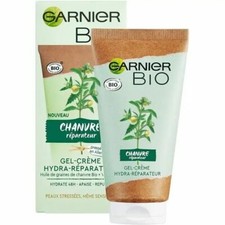Garnier Bio - Crème Hydratant Visage - Chanvre Réparateur & Nourrissant - 50Ml