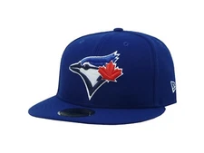 New Era 59Fifty Men Women Cap Toronto Blue Jays Royal On Field Game Big Size Hat