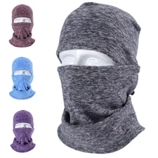 Winter Ski Warm Mask Windproof Thermal Fleece Balaclava Face Mask for Men Women