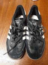 Adidas Unisex Samba Black Size Youth 3.5 Soccer Good Used Condition