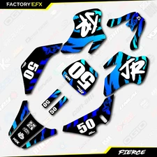 Ice Cold Fierce Racing Graphics kit Fits 00-06 Suzuki JR50 JR 50 Decal