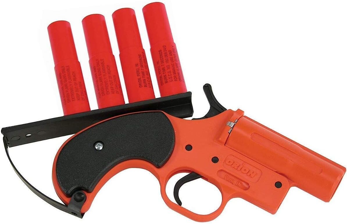 Orion Safety ALERTER Basic 12 GA 4Flares Arial Flare Coast Guard