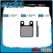174.2015 REAR POLINI BRAKE PADS SCORPA EASY RACE 280 280CC 1999- SINT