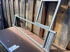 Ikea Galant Desk Frame for Corner Desk Silver 18222 Local Pick Up Only