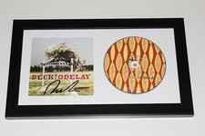 BECK HANSEN SIGNED FRAMED 'ODELAY' CD COVER ALBUM w/COA MORNING PHASE HYPERSPACE