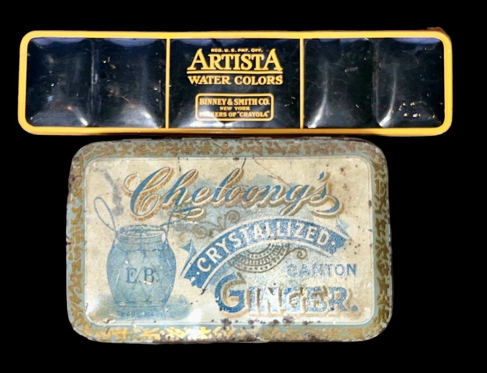 Large Lot Of Vintage Tins eBay