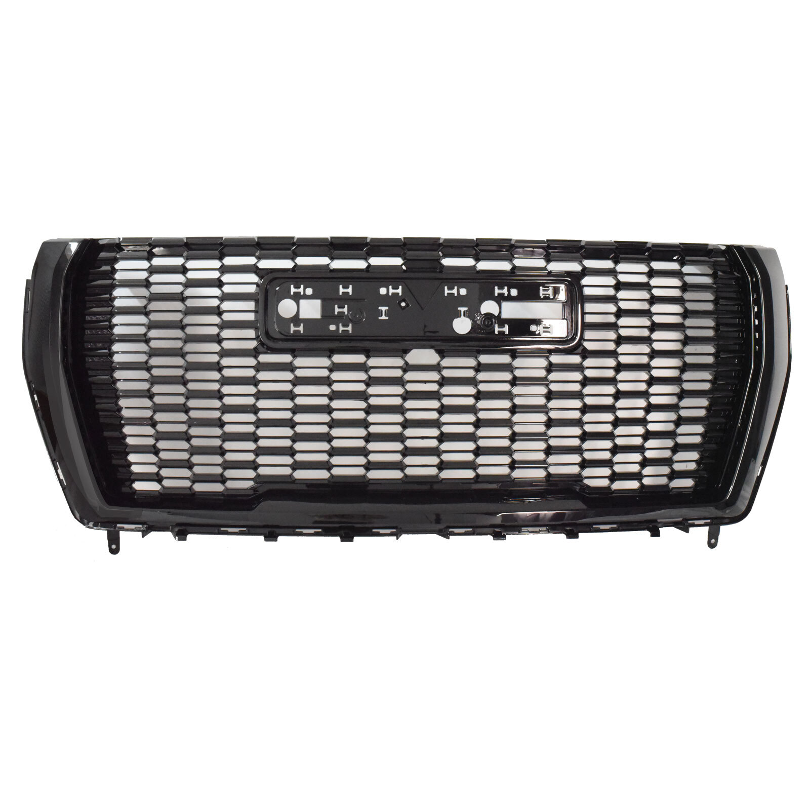 For GMC Yukon XL 2021-2024 Front Bumper Complete Assembly w/ Grille Set Black