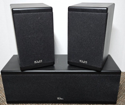 KLH Audio Systems Home Theater System Model HT-9930 3 Speaker Dolby Pro Logic