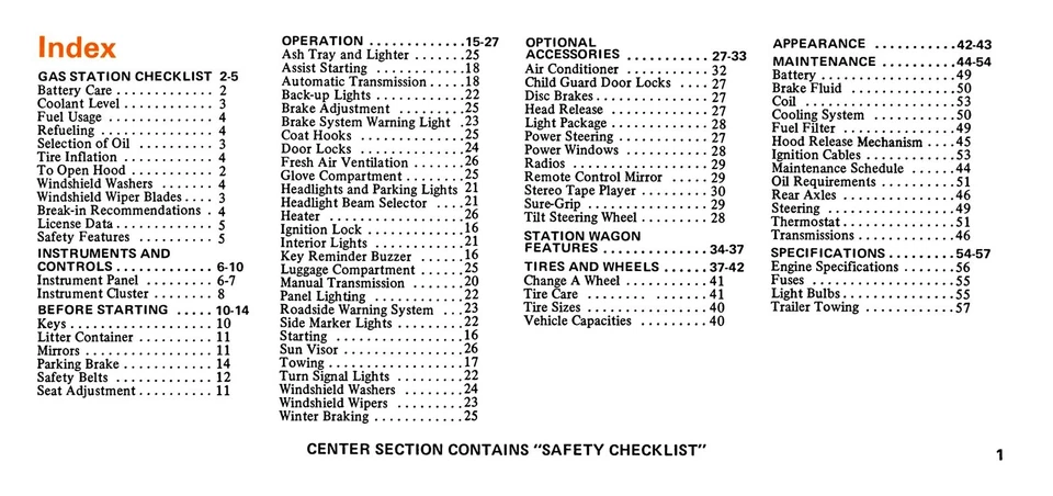 1972 Dodge Coronet Charger Manual do Proprietário - COR - Imagem 3 de 4