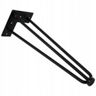 Hairpin Legs Hair Pin Leg for Furniture Bench Desk Table Metal Steel DIY Black