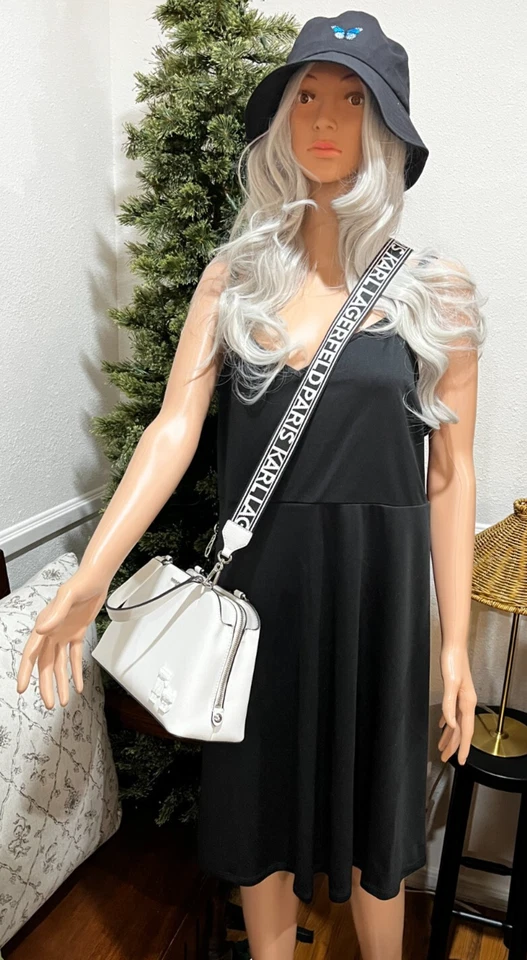 Karl Lagerfeld Maybelle Top Handle Crossbody Bag Cat Retailed $228 NWOT READ - Image 2 of 4