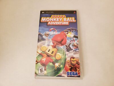 Jeu PSP Super Monkey Ball Adventure - Version Promo Presse - PAL France - Comme Neuf