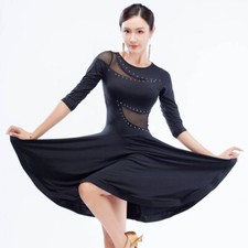 New Latin Rumba Cha Cha Samba Tango Competition Dance Performance Ballroom Dress