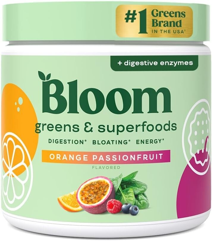 Vitamina en polvo Bloom Greens and Superfoods - 9,14 oz (0013B2)