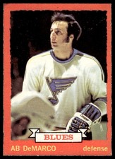 1973-74 O-Pee-Chee Ab DeMarco Jr. St. Louis Blues #118