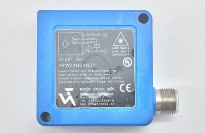 Wenglor YP11VAH3ANZ Contrast Photoelectric Sensor 60-100mm, 10-60VDC