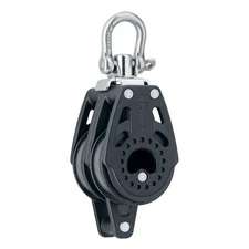 Harken 40mm Carbo Air Double Swivel Block w/Becket 2639 UPC 097653077374