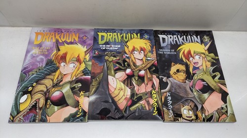 Drakuun Vol. 1 - 3 Rise Of The Dragon Princess TPB Johji Manabe 1998