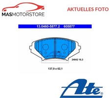SATZ BREMSBELÄGE BREMSKLÖTZE VORNE ATE 130460-58772 P FÜR MAZDA RX-8 1.3 1.3L